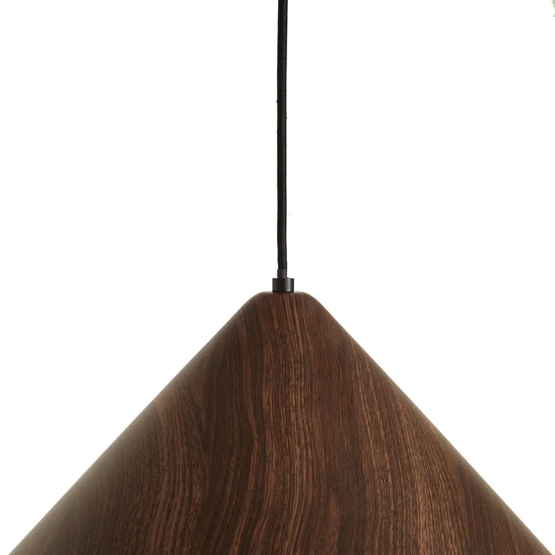 B-Ware Lindby Hängeleuchte Pendelleuchte Clarine Deckenlampe Holz Metall dimmbar Ø50cm
