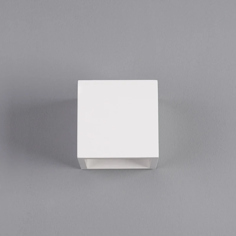 B-Ware Lindby Wandleuchte Wandlampe LED Gipsleuchte weiß Wohnraum Flur Schlafzimmer