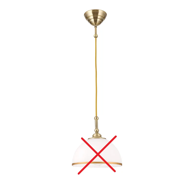 B-Ware Orion Hängeleuchte Old Lamp Hängelampe Deckenlampe Textilkabel SIEHE TEXT/FOTO