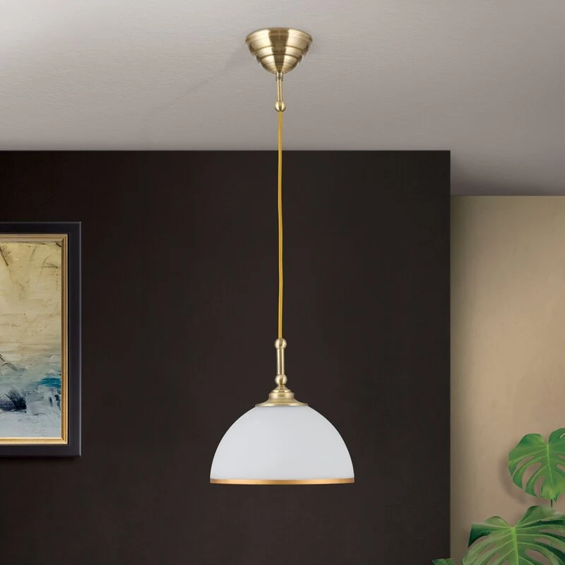 B-Ware Orion Hängeleuchte Old Lamp Hängelampe Deckenlampe Textilkabel SIEHE TEXT/FOTO