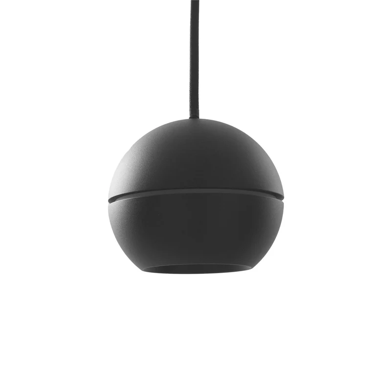 B-Ware Lucande Pendelleuchte Hängeleuchte LED schwarz Aluminium Plarion Lampenschirm