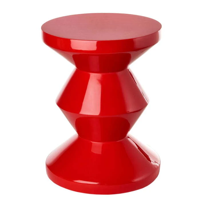B-Ware Pols Potten Zig Zag Hocker Sitzhocker Beistelltisch Nachttisch SIEHE TEXT/FOTO