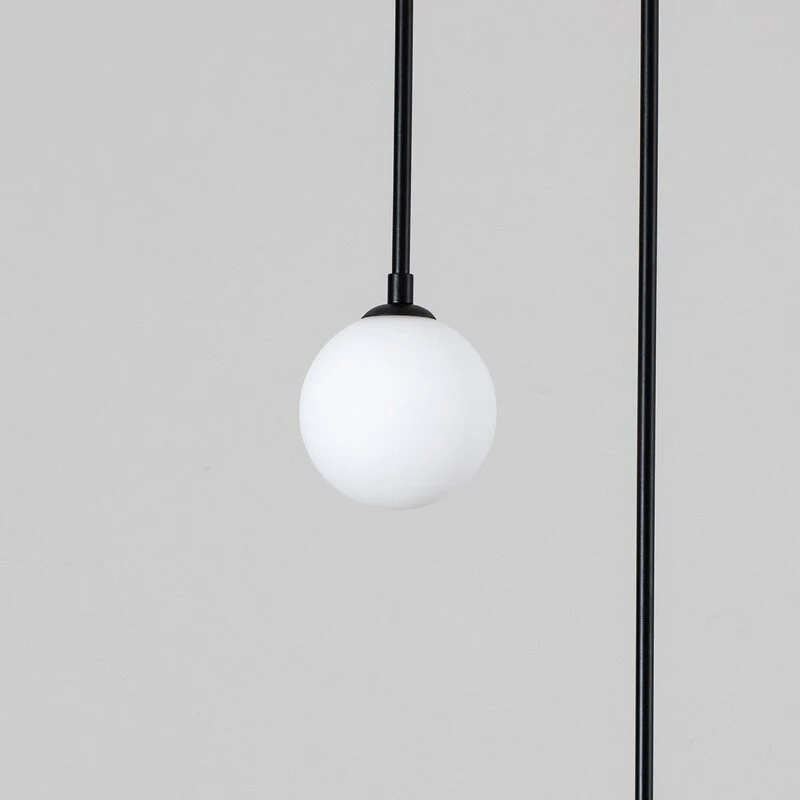 C-Ware Avonni Hängeleuchte 2 Glaskugeln Deckenlampe Deckenleuchte Lampe G9 SIEHE TEXT
