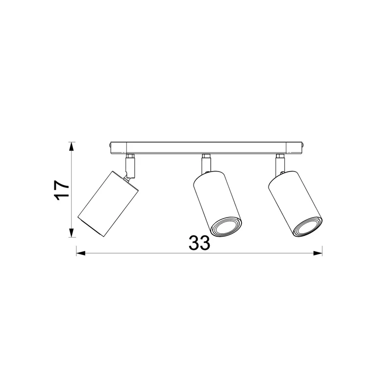 B-Ware Nise Deckenleuchte Lampe LED Deckenbeleuchtung länglich Stahl schwarz Holz