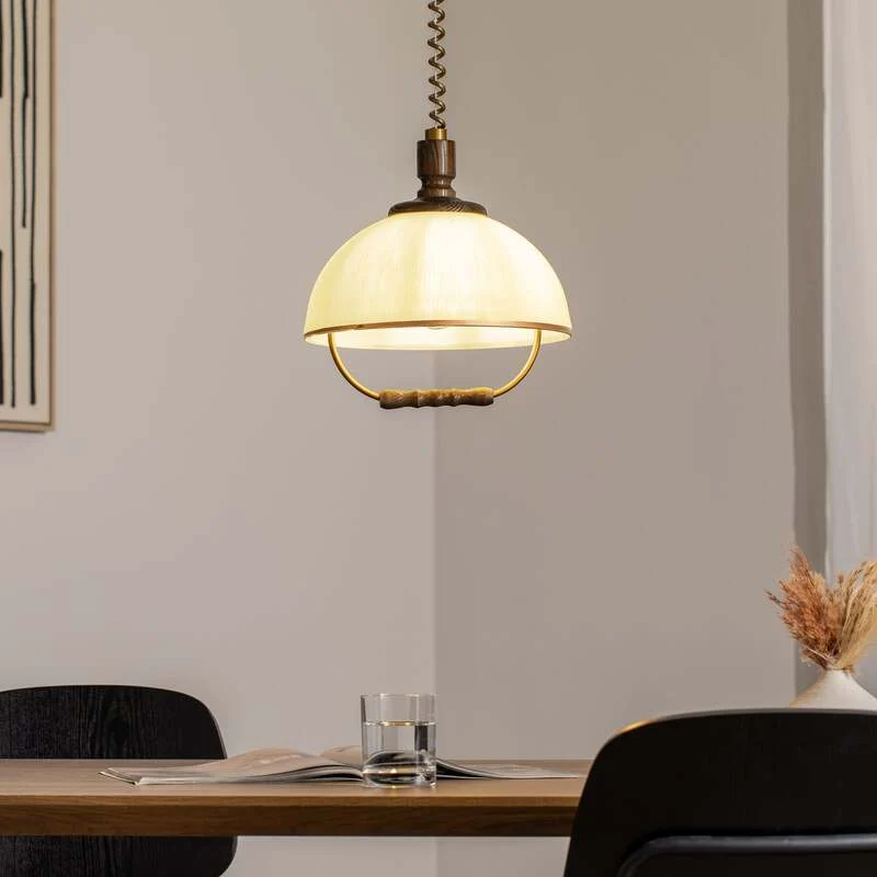 B-Ware Lamkur Lighting Hängeleuchte Pendelleuchte Ilsa Lampe gold SIEHE TEXT/FOTO