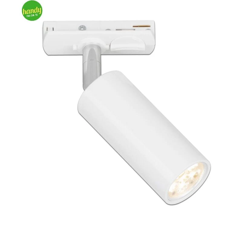 B-Ware Briloner Schienensystem Spot Einzelleuchte LED Leuchte Weiss fest 2 STÜCK