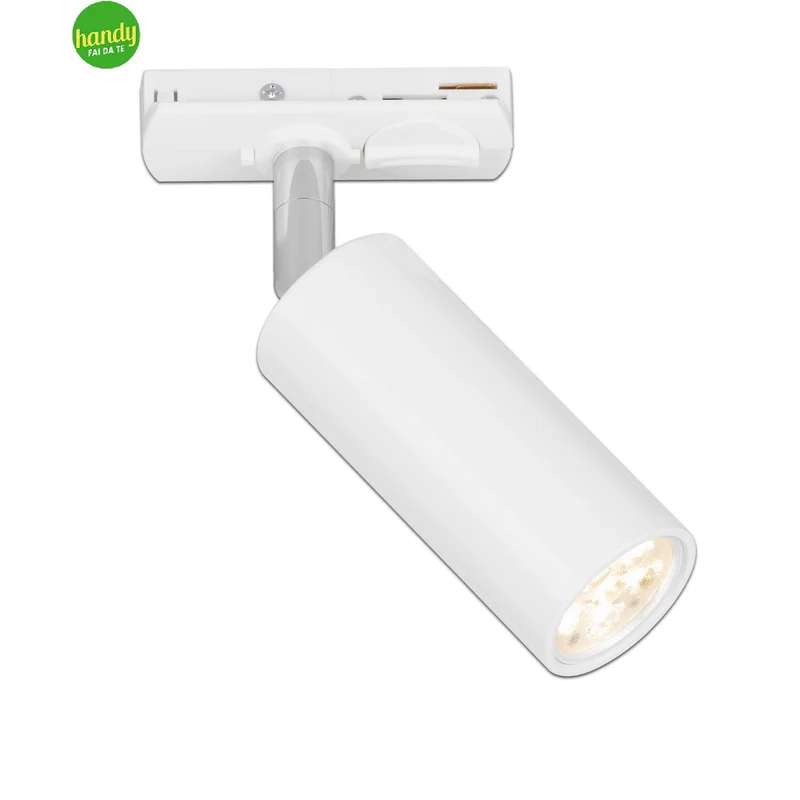 B-Ware Briloner Schienensystem Spot Einzelleuchte LED Leuchte Weiss fest 2 STÜCK
