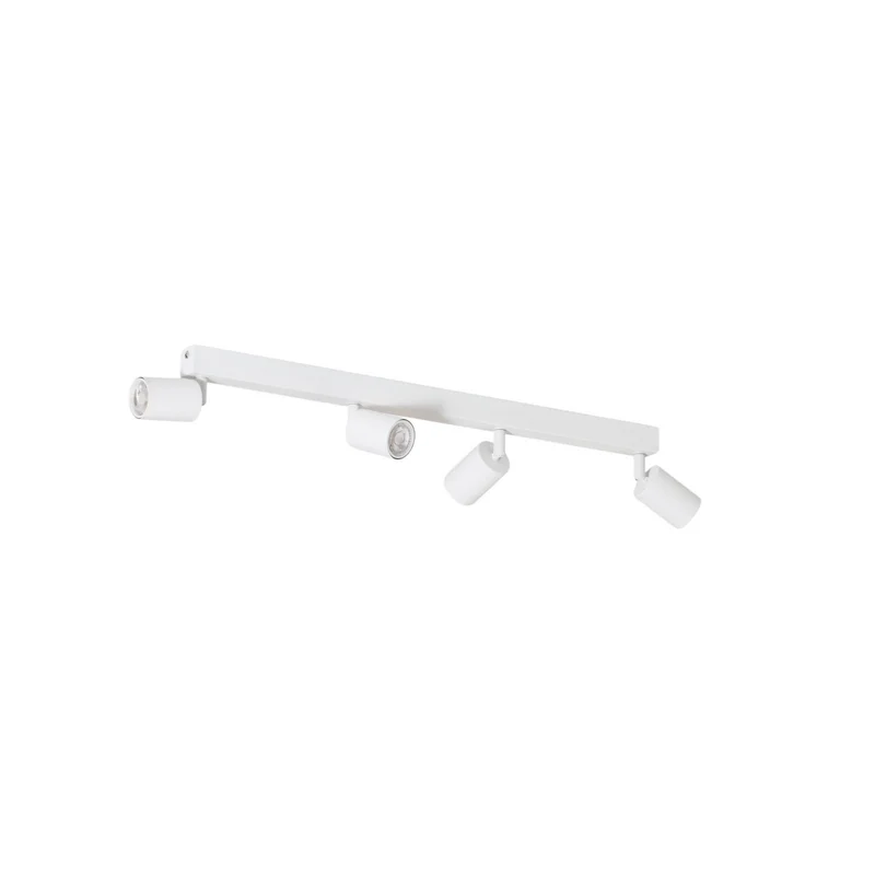 B-Ware Top Deckenstrahler Deckenleuchte weiß Metall Stahl GU10 4 flammig 83 cm919
