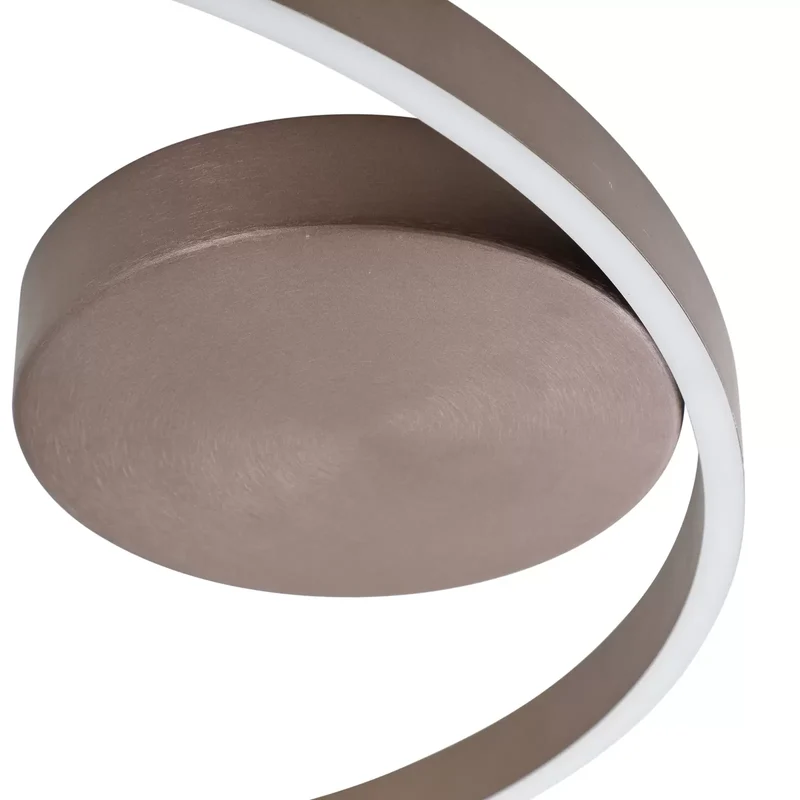 B-Ware Lucande Smart LED-Deckenleuchte Moise kaffee CCT Tuya Deckenlampe Deckenlicht
