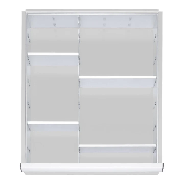 B-Ware STIER Einteilungsset Schubladeneinsatz Schubladen Organizer Blendenhöhe 60-90mm