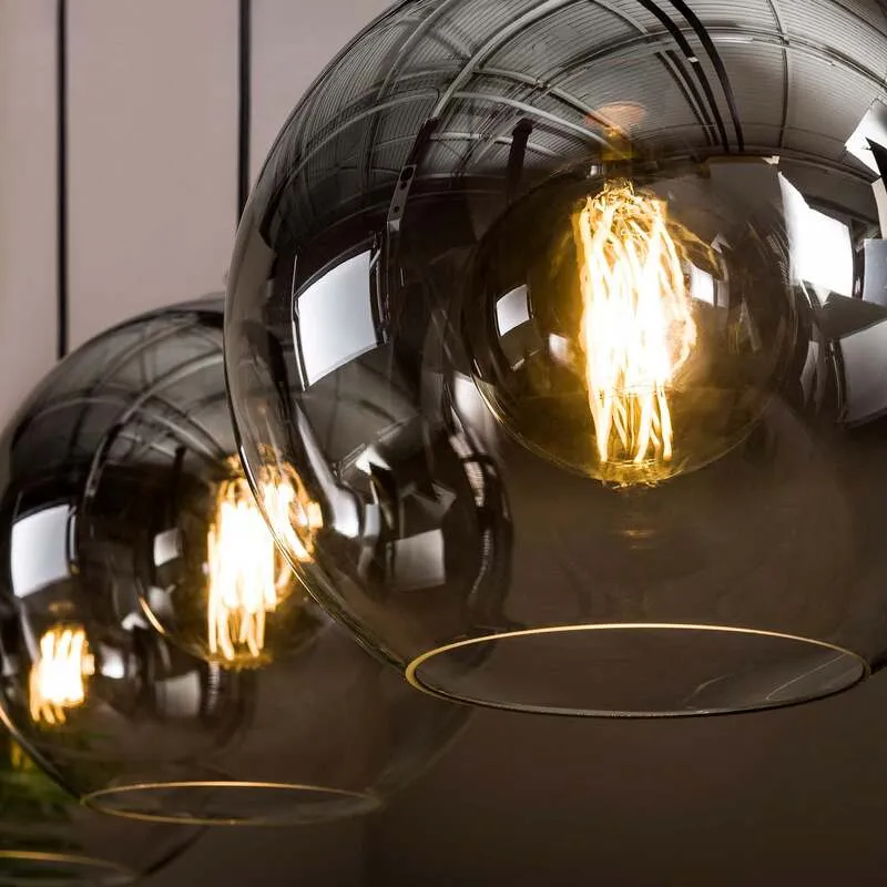 B-Ware Hängeleuchte Allessandra Pendelleuchte Deckenlampe Glasschirm SIEHE TEXT/FOTO