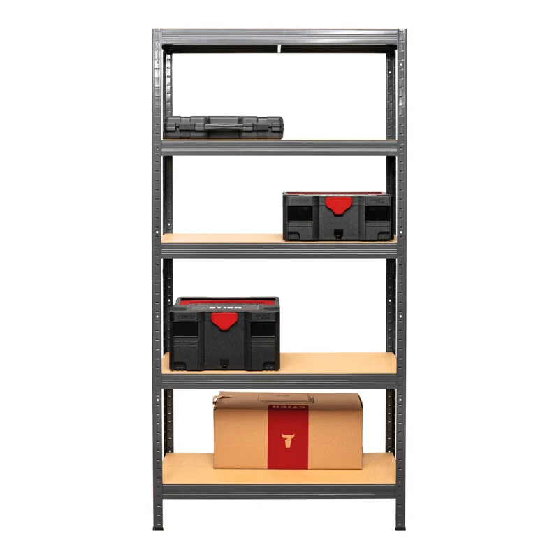 B-Ware Stier Steck-Fachbodenregal Lagerregal 350kg Tragkraft 5 Böden 1800x900x300mm