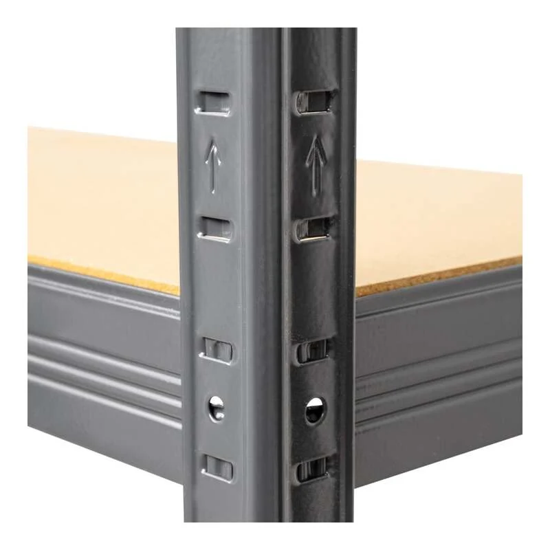 B-Ware Stier Steck-Fachbodenregal Lagerregal 350kg Tragkraft 5 Böden 1800x900x300mm
