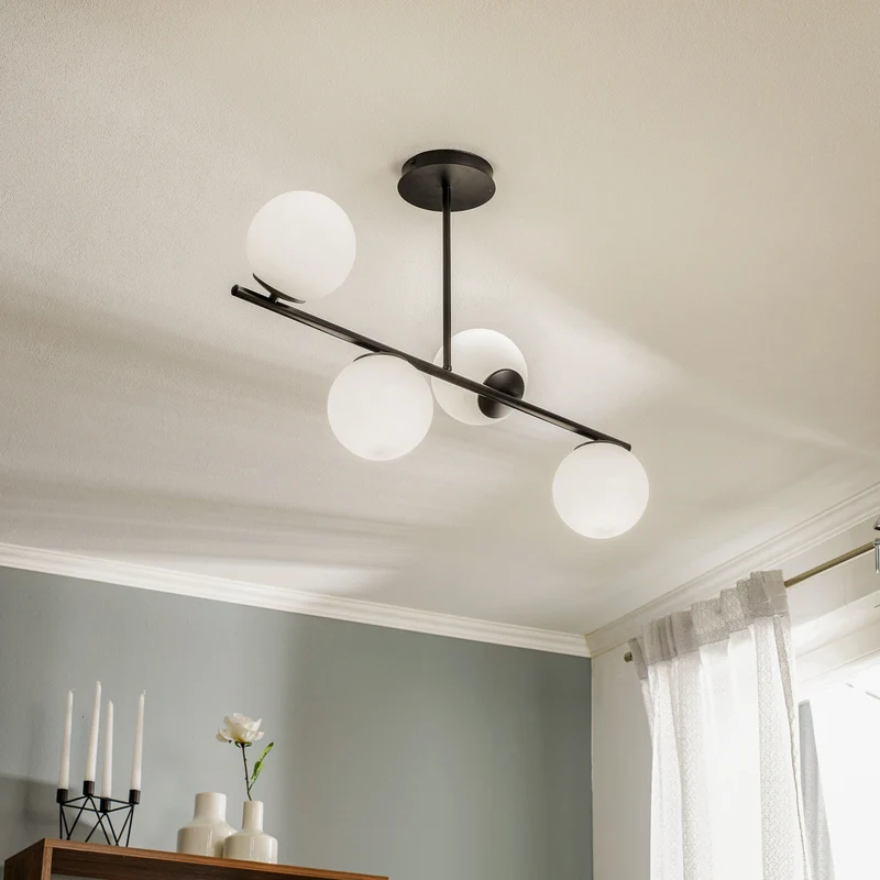B-Ware Euluna Deckenlampe Deckenleuchte Lampe Leuchte Kabo schwarz SIEHE TEXT/FOTO
