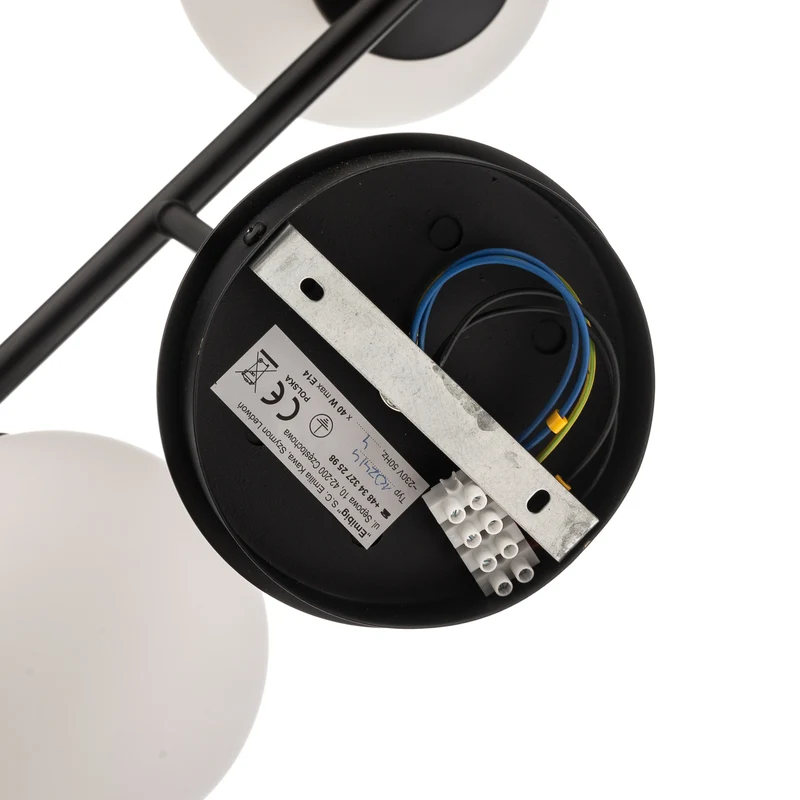 B-Ware Euluna Deckenlampe Deckenleuchte Lampe Leuchte Kabo schwarz SIEHE TEXT/FOTO