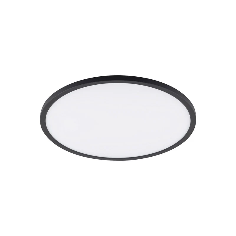 B-Ware Aqua LED Panel Deckenleuchte Lampe schwarz Metall Kunststoff dimmbar CCT 40376