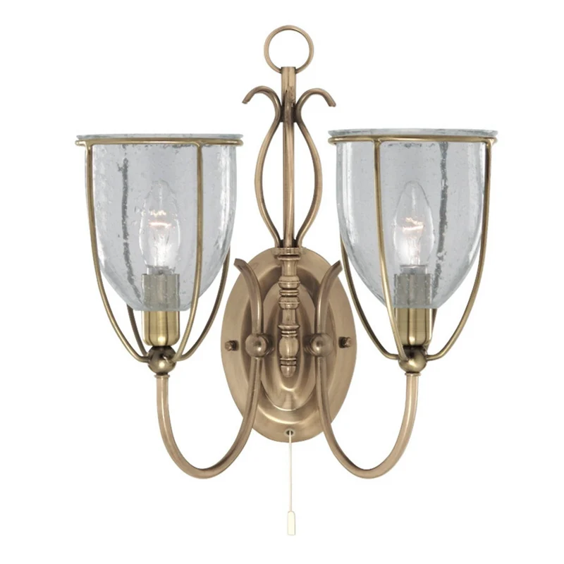 B-Ware Silhouette Wandleuchte Wandlampe 2-flammig Beleuchtung Wohnzimmer Innenbereich
