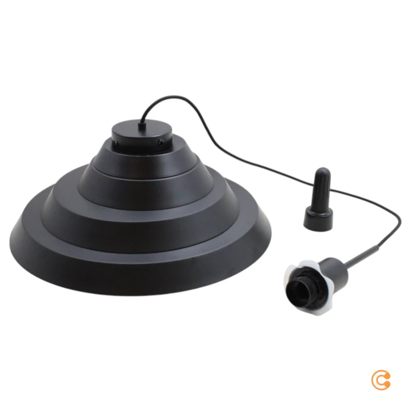 Dyberg Larsen Hängelampe DL44 schwarz Metall 45 cm Lampe Leuchte SIEHE TEXT/FOTO