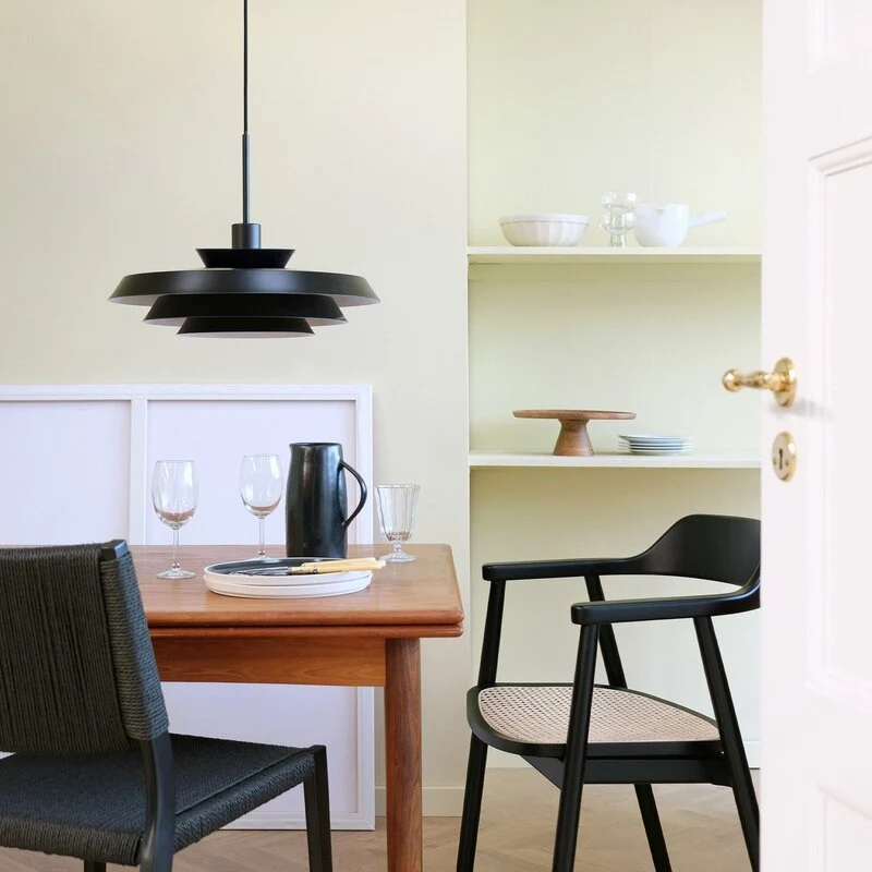 Dyberg Larsen Hängelampe DL44 schwarz Metall 45 cm Lampe Leuchte SIEHE TEXT/FOTO