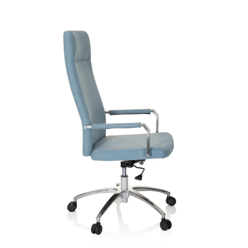 B-Ware hjh OFFICE Bürostuhl Drehstuhl SARANTO PLUS I Stoff denim hellblau SIEHE TEXT