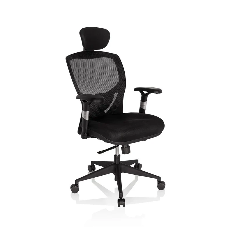hjh OFFICE Bürostuhl Chefsessel VENUS BASE Design schwarz SIEHE TEXT/FOTO133
