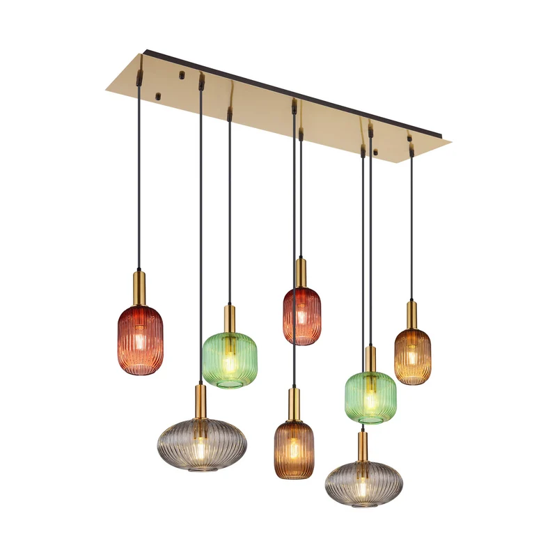 B-Ware Globo Lighting Normy Hängeleuchte Pendelleuchte messingfarben SIEHE TEXT/FOTO228