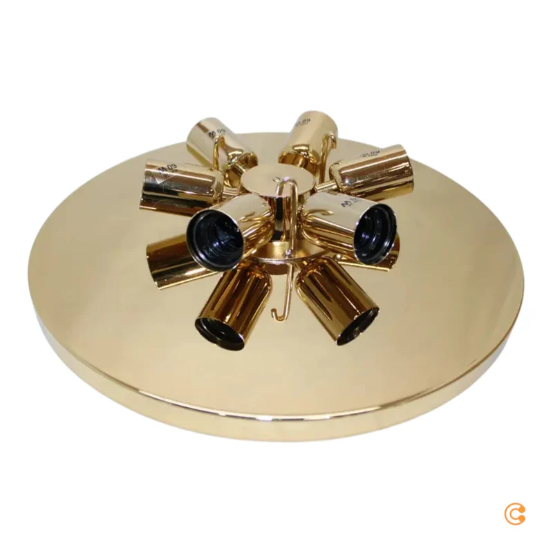 B-Ware ORION Kristalldeckenleuchte Leuchte SHERATA gold Deckenlampe SIEHE TEXT/FOTO