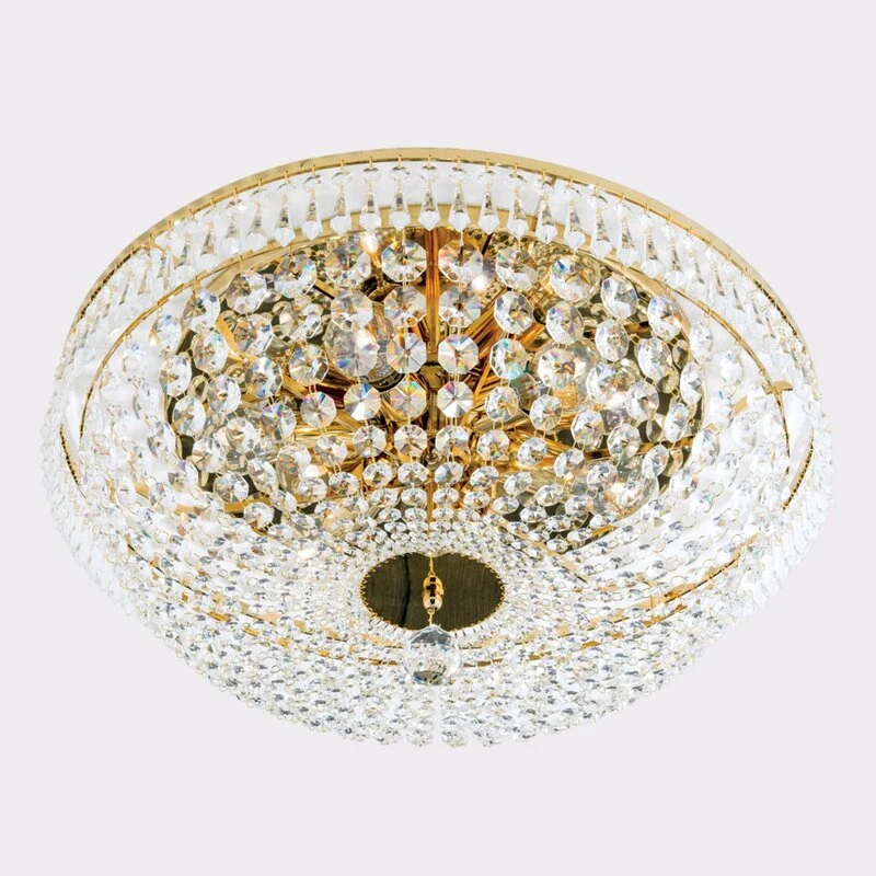 B-Ware ORION Kristalldeckenleuchte Leuchte SHERATA gold Deckenlampe SIEHE TEXT/FOTO