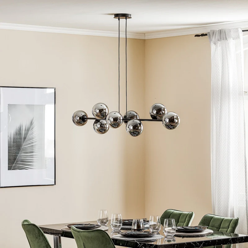 B-Ware Euluna Hängeleuchte Hängelampe Lampe Leuchte Glassy Glasschirm SIEHE TEXT/F898