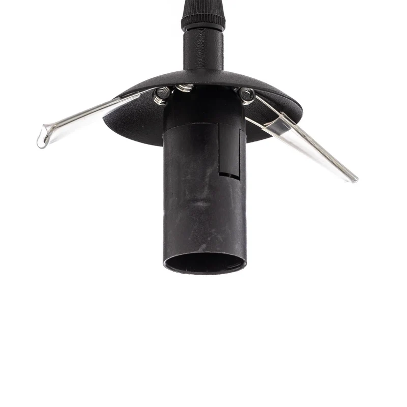 B-Ware EMIBIG Hängeleuchte Glassy 3-flg gerade schwarz grafit Glas Deckenlampe Leuchte