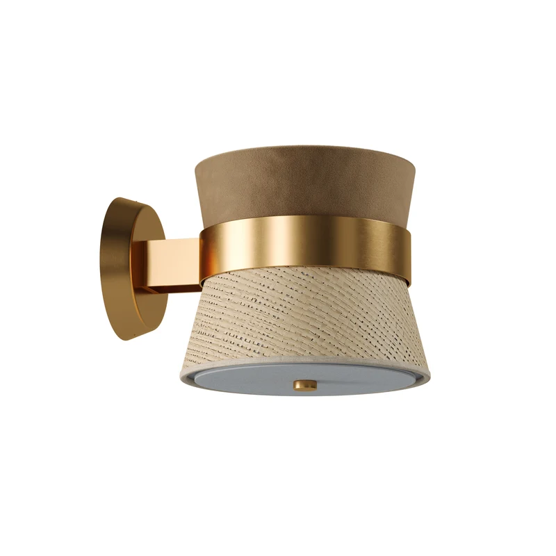 B-Ware Easy Light Caramelo Wandleuchte Lampe Wandlampe Beleuchtung saguran braun