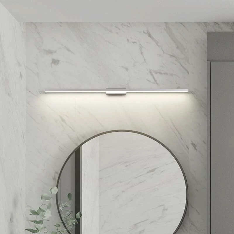 B-Ware Lindby LED-Badleuchte Spiegellicht Alenia Aluminium 120cm IP44 SIEHE TEXT/FOTO
