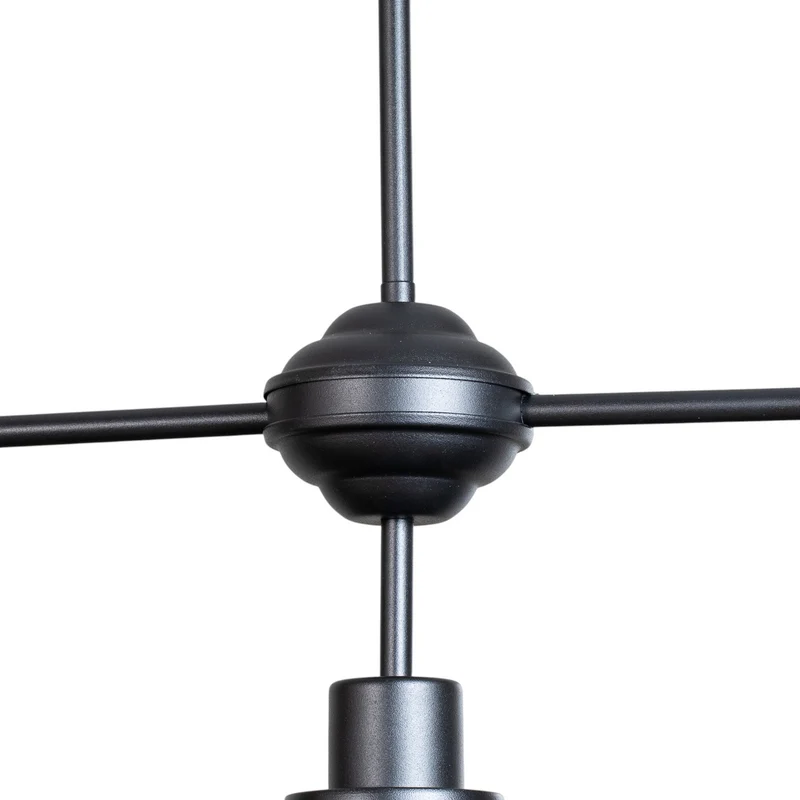 B-Ware Nowodvorski Lighting Hängeleuchte Craft III Hängelampe in Schwarz dreiflammig