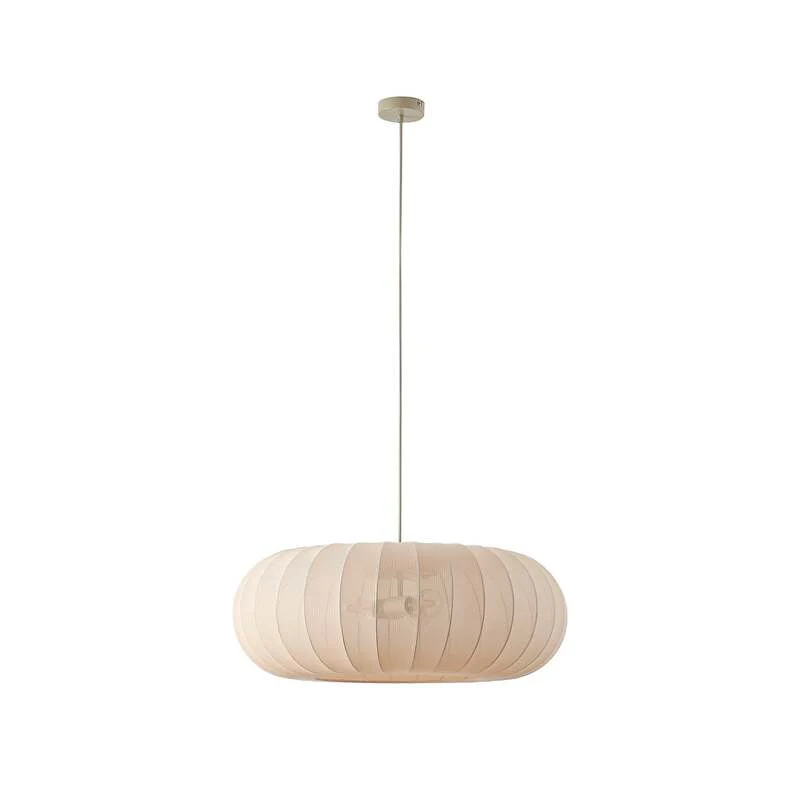 B-Ware Lindby Hängeleuchte Pendelleuchte Helin Deckenlampe beige Textil SIEHE TEXT/FOTO