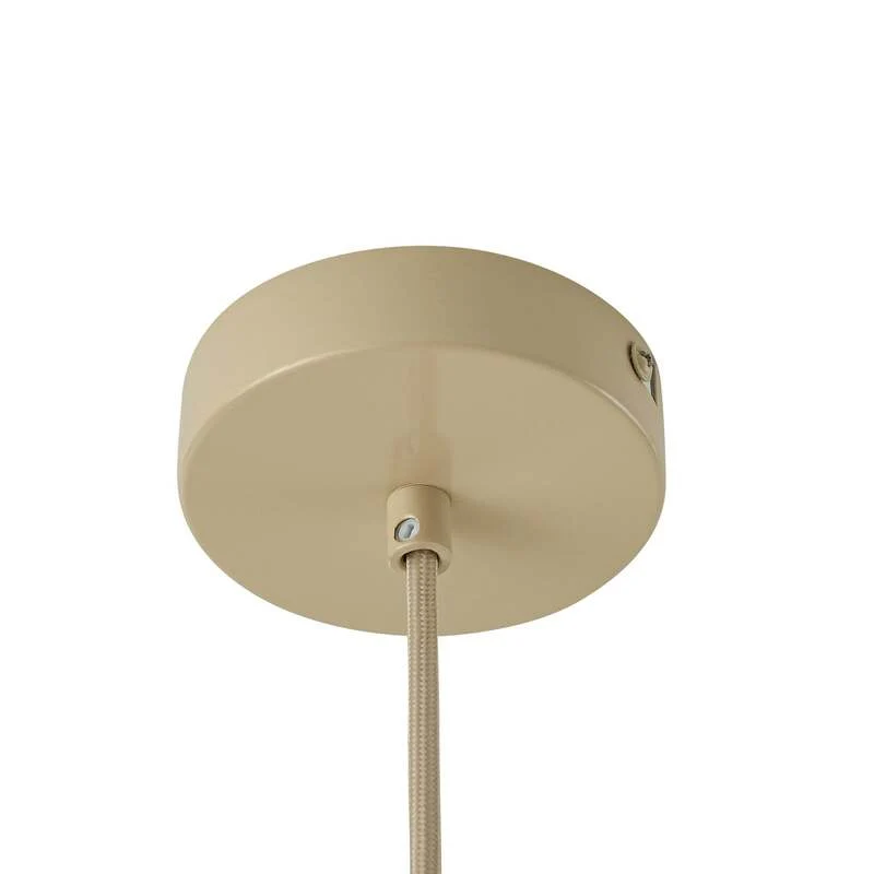 B-Ware Lindby Hängeleuchte Pendelleuchte Helin Deckenlampe beige Textil SIEHE TEXT/FOTO