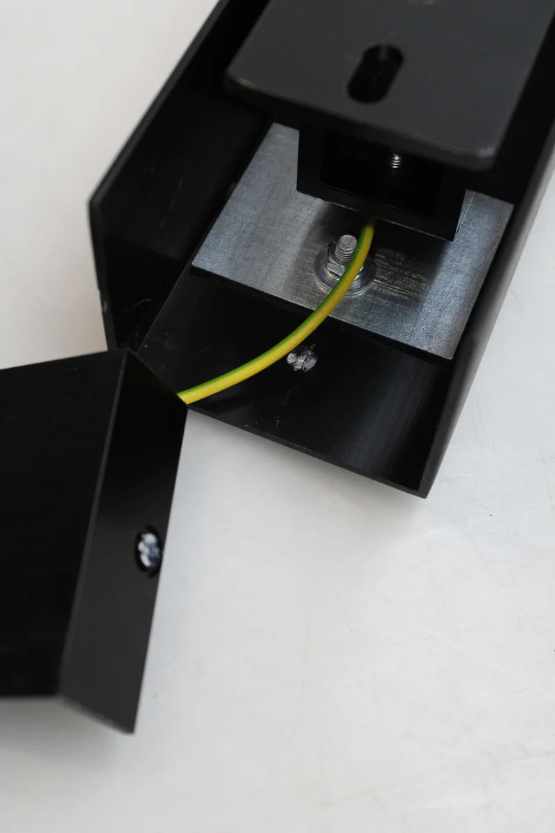 Pendelleuchte Hängelampe Quitani LED Lampe schwarz Aluminium Messing Acryl 14295