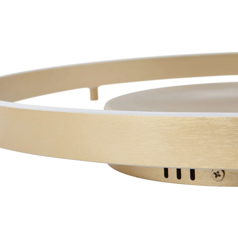 B-Ware Lucande Deckenleuchte Deckenlampe LED Smart gold Fernbedienung Tuya Aluminium