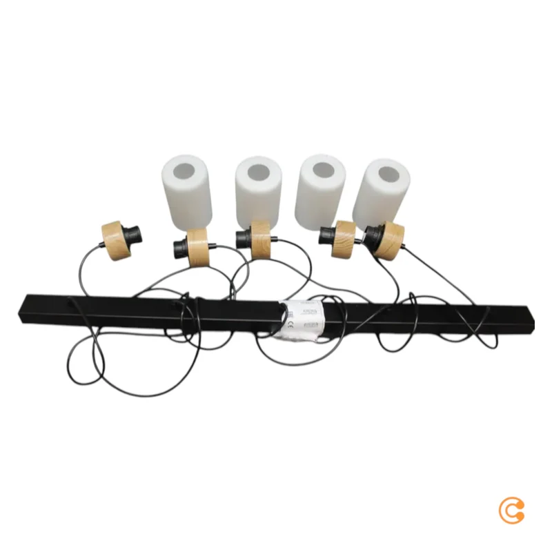 B-Ware Lamkur Lighting Hängeleuchte Pendelleuchte Opalglas 100 cm SIEHE TEXT/FOTO