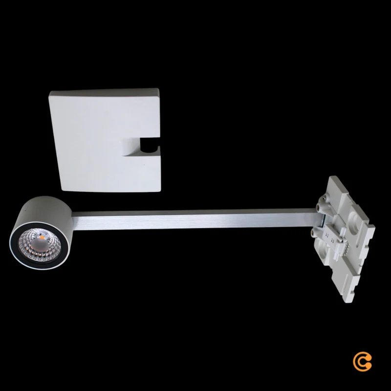 B-Ware Paulmann Bilderleuchte Wandlampe LED Leuchte Aluminium gebürstet Kunststoff