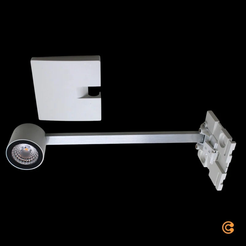 B-Ware Paulmann Bilderleuchte Wandlampe LED Leuchte Aluminium gebürstet Kunststoff