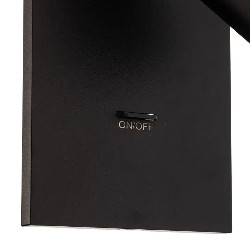 B-Ware Arcchio Strahler Leuchte Brinja schwarz Metall USB-C Schalter Lampe Spot Li650