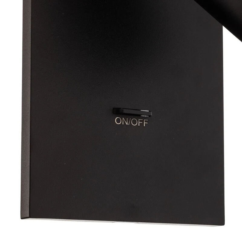 B-Ware Arcchio Strahler Leuchte Brinja schwarz Metall USB-C Schalter Lampe Spot Li650