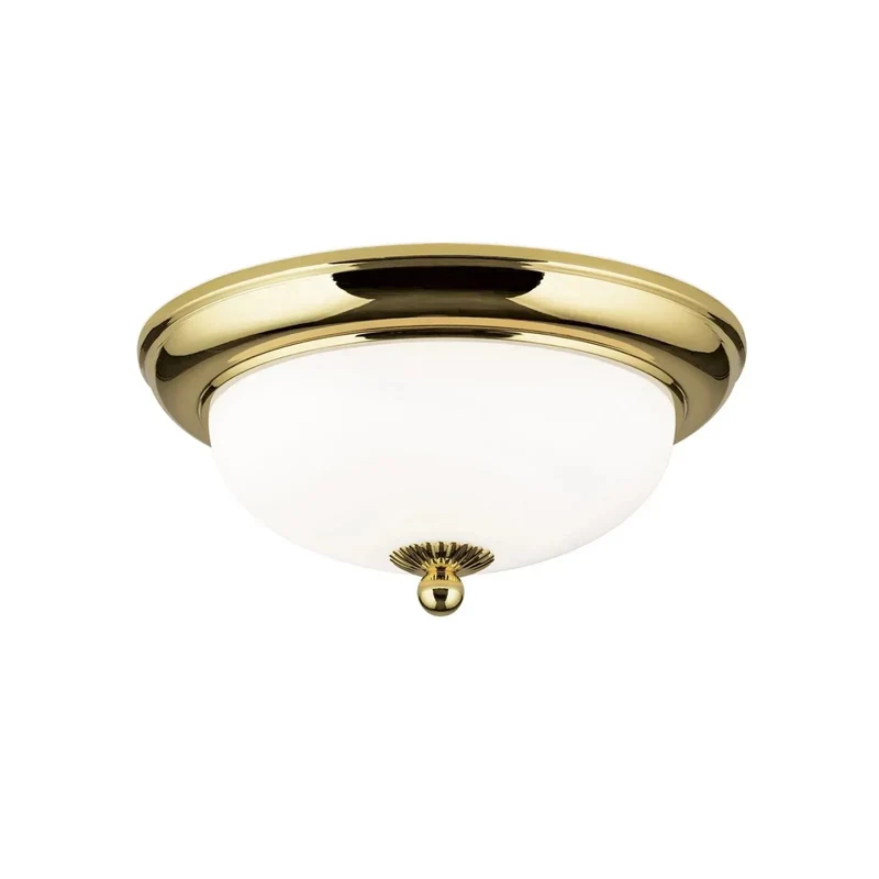 B-Ware Orion Deckenleuchte Deckenlampe Empira Leuchte Gold Innenbeleuchtung rund Glas