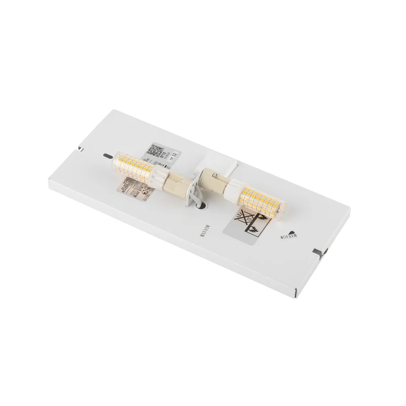 B-Ware Nowodvorski Lighting Wandleuchte Haga goldfarben Metall 25 cm breit G9 Lampe