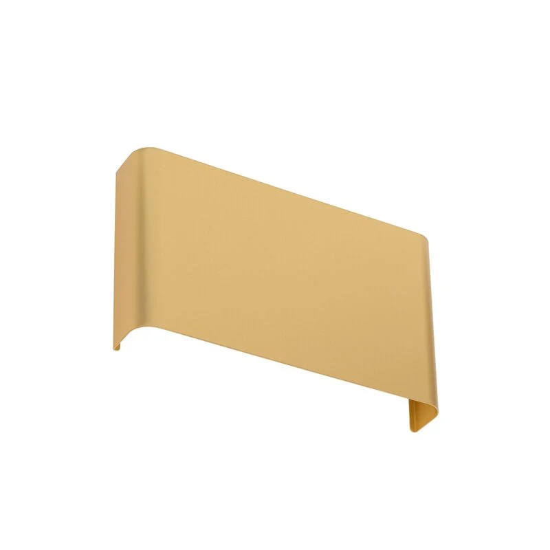 B-Ware Nowodvorski Lighting Wandleuchte Haga goldfarben Metall 25 cm breit G9 Lampe