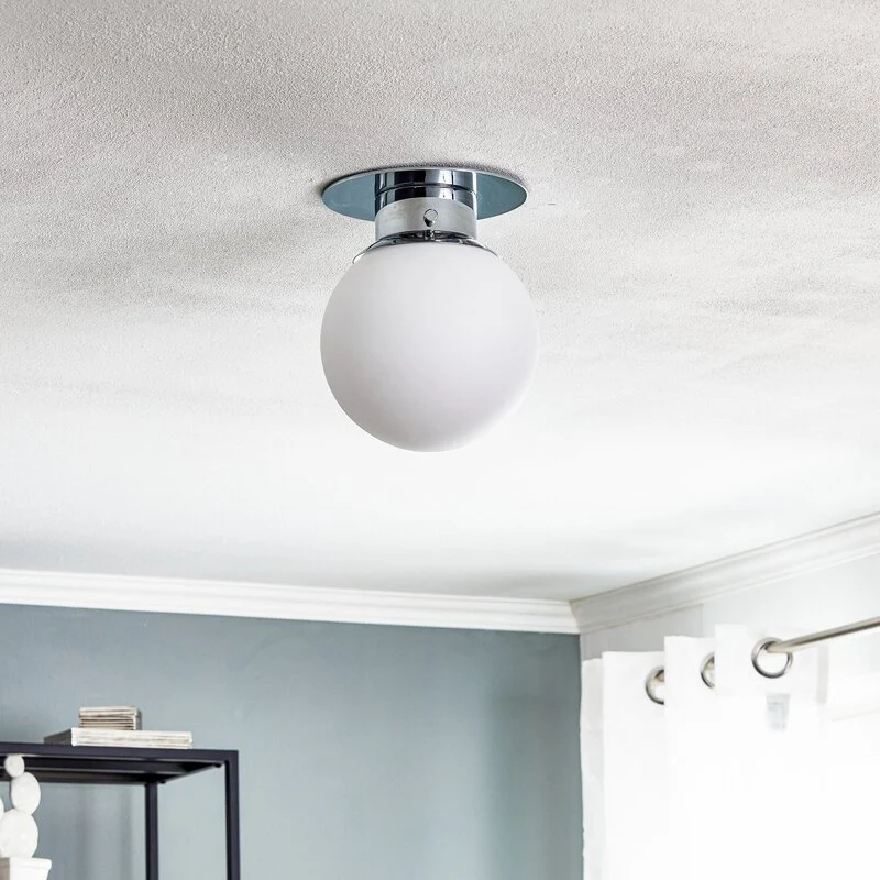 B-Ware Decor Walther Globe 20 Deckenleuchte Lampe Beleuchtung chrom SIEHE TEXT/FOTO