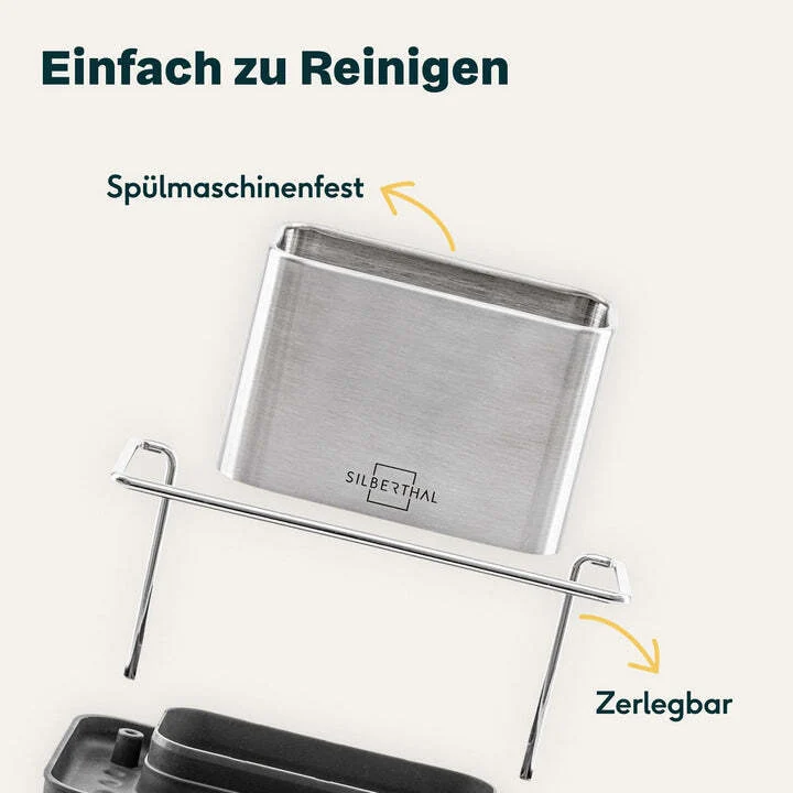 B-Ware Silberthal Spülbecken Organizer Küchenutensilien Aufbewahrung Edelstahl 2 STÜCK