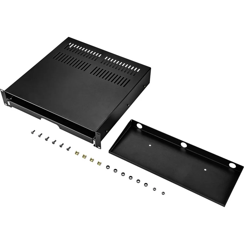 B-Ware Renkforce RF-3429156 19 Zoll Netzwerkschrank-Schublade 2 HE Ausziehbar ab 500mm