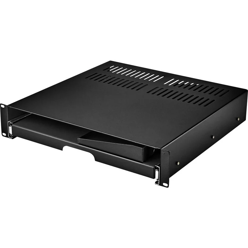 B-Ware Renkforce RF-3429156 19 Zoll Netzwerkschrank-Schublade 2 HE Ausziehbar ab 500mm