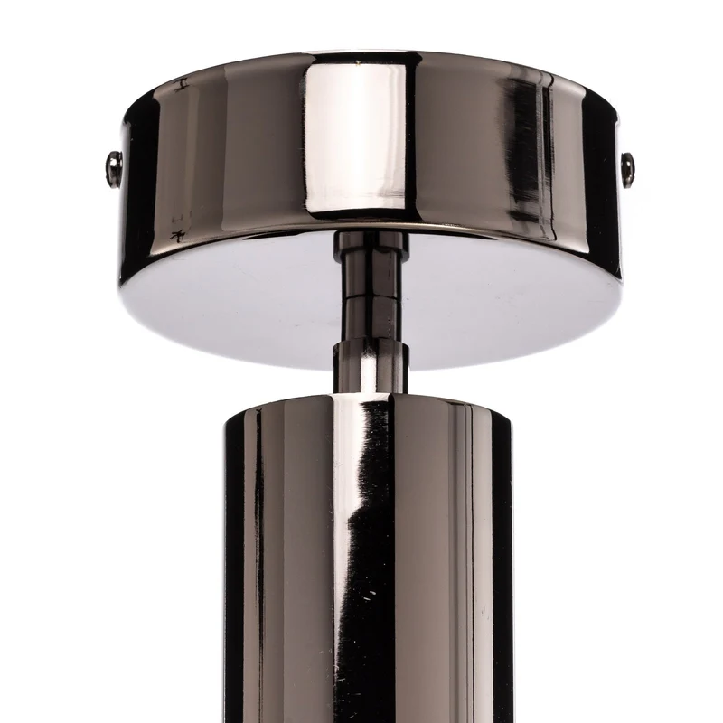 B-Ware Lucea Deckenstrahler Spotte Deckenlampe Deckenleuchte schwarz-chrom 1-flg GU10